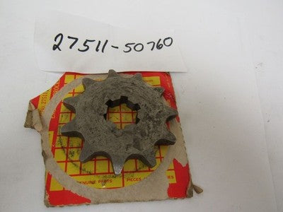 SUZUKI TC250 nos front sprocket 11t  27511-50760  high pipe x6