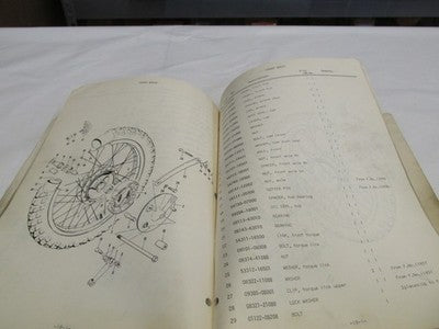 Suzuki TM400 Parts Manual Catalogue 1971-1972