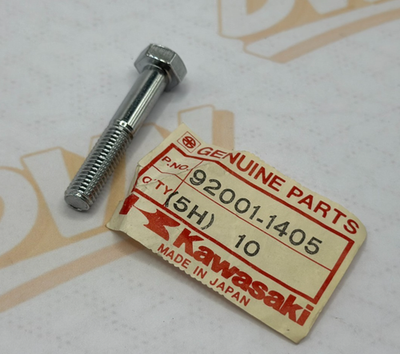 Kawasaki Many Models Fitment in  Description OEM Hex Head Bolt 92001-1405