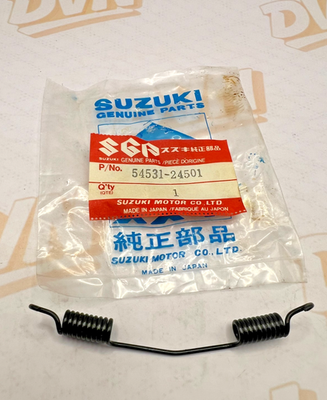 NOS Suzuki OEM Brake Shoe Spring 86-87 LTF230 54531-24501