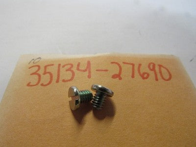NOS GENUINE SUZUKI 1972 RV90 Headlight Screw OEM 35134-27690 SOLD AS 2