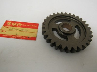 SUZUKI TS250 DS250 FIRST DRIVEN GEAR NOS 1978-1980   24310-30010