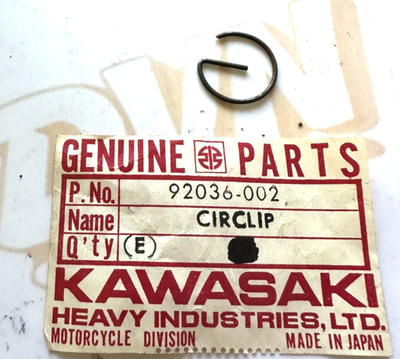 NEW Genuine OEM Kawasaki Circlip 5 92036-002