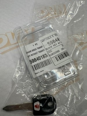 Ducati 59840183A Key without transponder for many bikes,