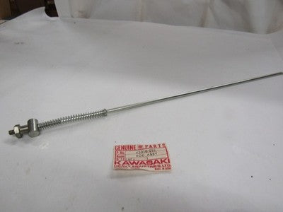 Kawasaki NOS. KE100 1971 TO 1982, BRAKE ROD ASSEMBLY Part Number 43010-018