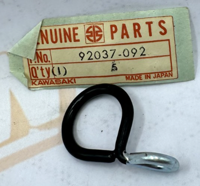 KAWASAKI NOS OEM PT# 92037-092  Z1 900 H2 F11 KE KZ F12 KX KL CABLE CLAMP OM8