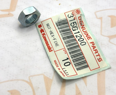 Genuine OEM KAWASAKI 315G1200 Hex Fine Nuts