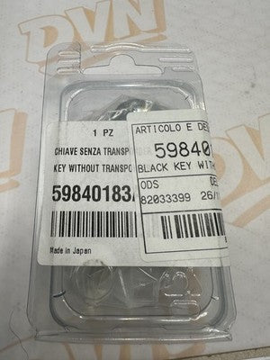 Ducati 59840183A Key without transponder for many bikes,