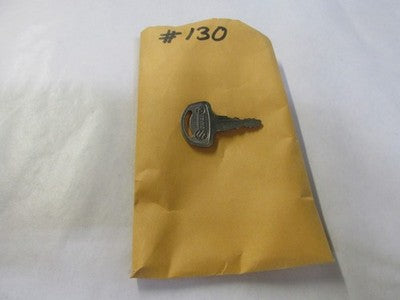 Vintage Suzuki  OEM Factory Pre Cut Motorcycle Key # 130