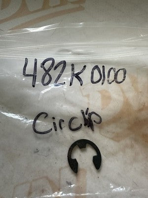 New Kawasaki OEM NOS CIRCLIP  482K0100 / KX125 KX250 KX500