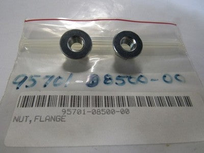 NOS OEM Yamaha Flange Nut All Years EC2000 EDL5500 YS624 YS828 95701-08500 QTY 2
