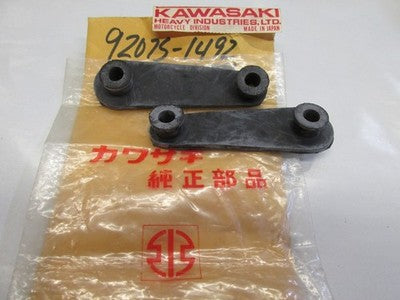 NOS Kawasaki OEM Mirror Dampers 2pcs 1987-1993 EX500 1986-1987 ZX1000 92075-1492