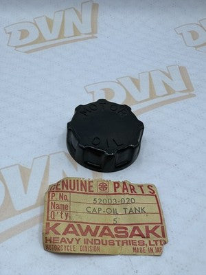 NOS Kawasaki Oil Tank Cap, 52003-020