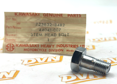Kawasaki NOS NEW 44041-007 Steering Stem Head Bolt C2 F5 F6 F7 F8 F9 F11 F12MX