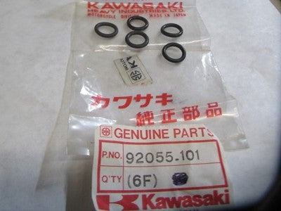 Kawasaki KZ550 KZ750 ZX750 'O' Ring 92055-101 NOS  SOLD AS 5