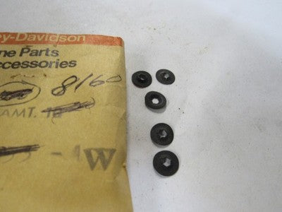 Harley 8160 Speed Nuts Saddle bags Cover Trim Push on Retainer 1/8 SOLD AS 5
