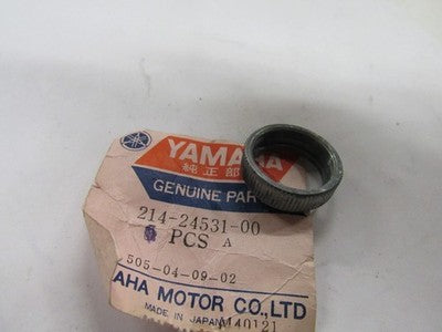 1968-73 YAMAHA AT CT DT RT AT1 CT1 DT1 RT1 RING NUT FUEL TANK NOS OEM 214-24531