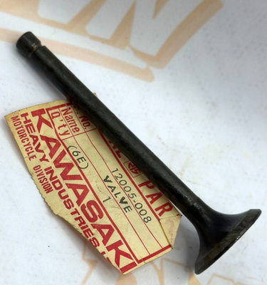 Kawasaki NOS NEW 12005-008 Exhaust Valve KZ KZ650 CSR LTD SR OM10