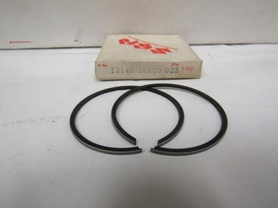 GENUINE Suzuki 1974 1975 1976 TM75 1st Over Piston Ring Set .25 12140-26100-025