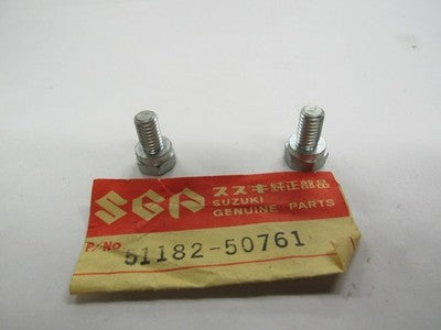 2 New Suzuki FORK LEG BOLT SET  S32-2 T10 51182-50761