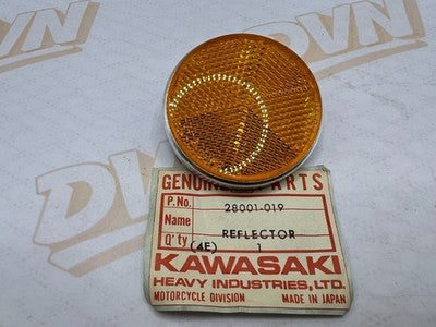 NOS Kawasaki Reflex Reflector, 28001-019