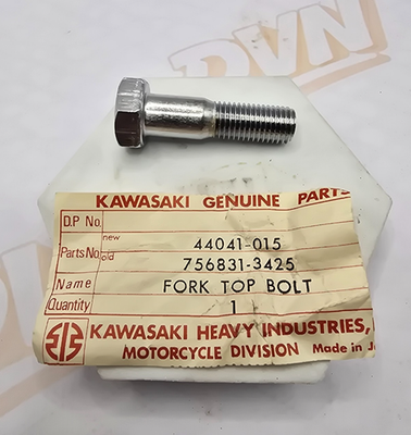 1 NOS Genuine 1968-1969 Kawasaki F3 Factory Front Fork Top Bolt OEM 44041-015