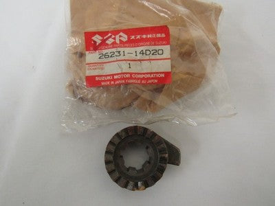 Genuine Suzuki DR250 DR350  Kickstart Ratchet Gear 26231-14D20 new nos