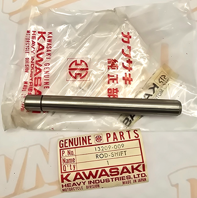 Kawasaki NOS NEW 12065-001 Chain Guide Shaft KZ KZ400