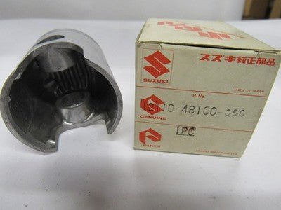 12110-48100-050 NOS Suzuki Piston TS100 78-80  .50MM OVERSIZE  SS 12110-48101-50