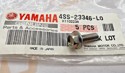 New OEM Yamaha 4SS-23346-L0-00 Hex Flange Bolts NOS