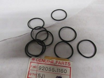 NOS NEW FACTORY KAWASAKI ZX750 ZX900 ZX1000 O-RING 92055-1160  SOLD AS 9