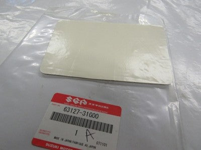 NOS Suzuki 2007-2009 SUZUKI LT-A450X REAR FENDER heat shield  63127-31g00