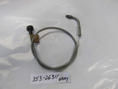 NOS Yamaha OEM Throttle Wire Cable 1 1973-1974 RD60 RD 60 / 353-26311-00