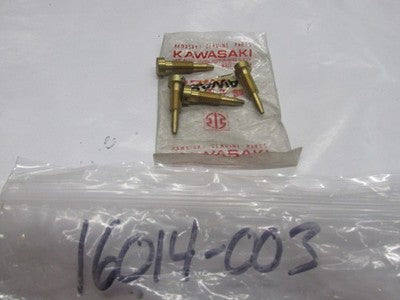 Kawasaki NOS  16014-003 Pilot Air Adj Screw A1 A7 F3 A1SS A7SS Avenger SOLD AS 4