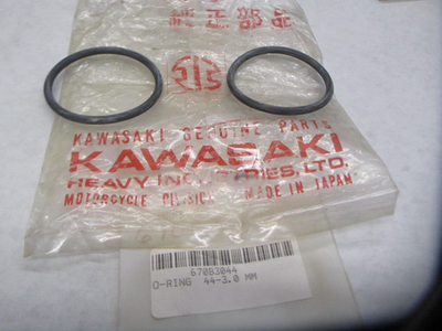 1 NOS Genuine Kawasaki 44mm Muffler O-Ring JS440 Jet Ski JS 440 OEM 670B3044