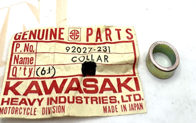 New OEM Kawasaki 92027-231 Headlight Collars NOS