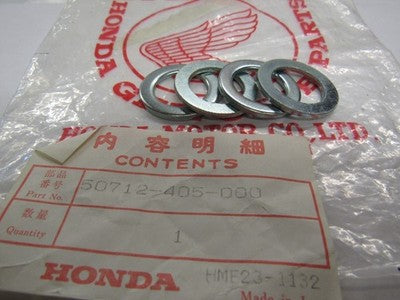 NOS Honda CB750 CM400 XL250 XL600 Pillion Step Washers 50712-405-000 Set Of 4