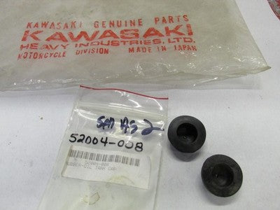 NOS Kawasaki KV75 MT1 Oil Tank Cap Rubber PART# 52004-008 LOT OF 2 FREE SHIPPING