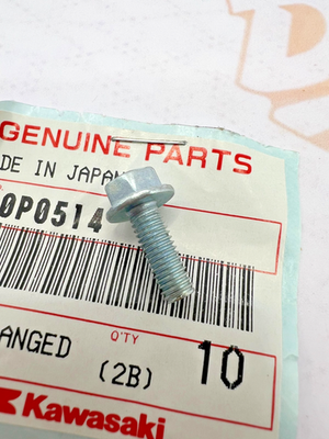 New OEM Kawasaki 130P0514 Flanged Bolt NOS 130p0514