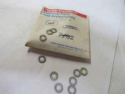 Harley Davidson Multi Use Lockwashers 1985 FLHTC 1992 FLSTF 1996 FLTC SOLD AS 10
