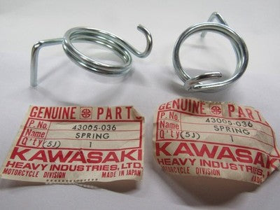 Kawasaki NOS NEW 43005-036 Brake Pedal Return Spring KZ KZ750 LTD II  sold as 2
