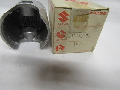 NOS Suzuki OEM Piston 1979-1982 TS125 TC125 1.0MM OVERSIZE   12110-48730