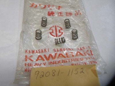 NOS ORIGINAL KAWASAKI KE175 KX80 THROTTLE ADJUSTING SPRING 92081-1152 SOLD AS 10