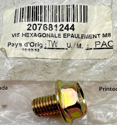 Can Am Ski Doo 207681244 Hex Flange Screw NOS