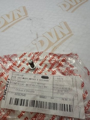 Ducati Screw Part Number - 77110518B