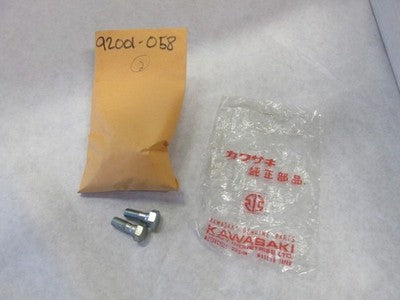 Kawasaki NOS NEW 92001-058 Banjo Bolt W1 W2 W1SS W2SS W2TT Commander