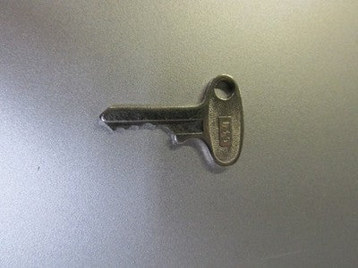 Vintage Yamaha OEM Factory Pre Cut Motorcycle Key # 135