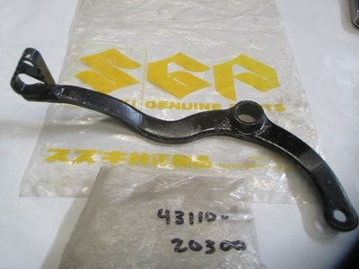NOS GENUINE Suzuki 43110-20300 Brake Pedal Lever RM80 1980 1981 NEW OLD STOCK