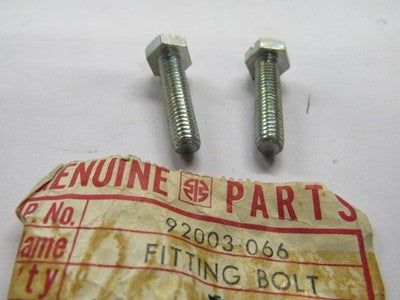 NOS Genuine Kawasaki F6 125, F7 175 Air Cleaner Fit Bolt OEM 92003-066 SOLD AS 2