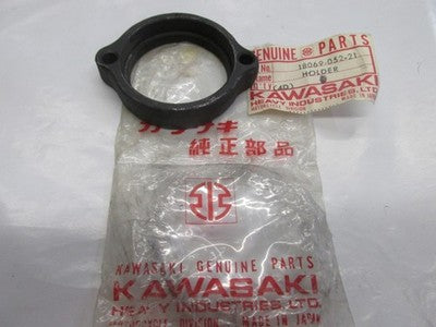 Kawasaki NOS NEW 18069-052-21 Black Exhaust Pipe Holder G4 KV G4TR KV100